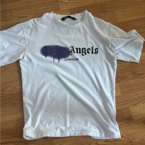 Palm angels London sprayed logo T shirt